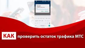 Как проверить остаток интернет-трафика на МТС в Mirra