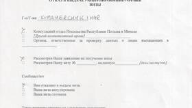 Как выглядит отказ в шенгенской визе в Mirra
