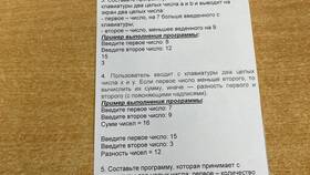 Определите что выведет программа в Mirra