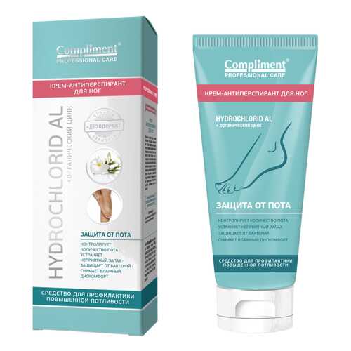 Крем-антиперспирант Compliment Professional Care 80 мл в Mirra