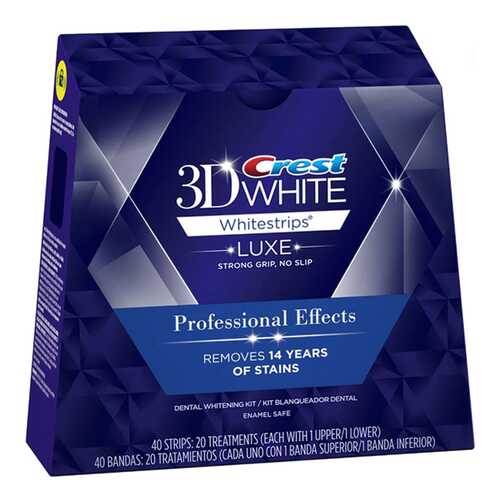 Пластина для отбеливания зубов Crest 3D Professional Effects 40 шт в Mirra