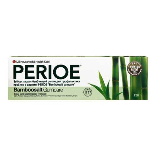 Зубная паста Perioe Bamboosalt gumcare 120 г в Mirra