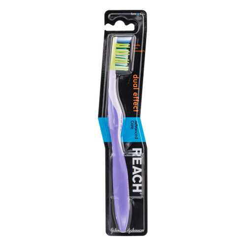Зубная щетка Reach Dual Effect жесткая 1+1, цвет в ассортименте в Mirra