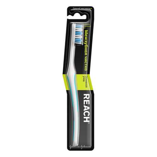 Зубная щетка Reach Interdental для детей от 7 лет средней жесткости в Mirra