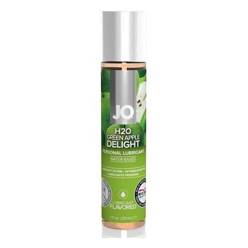 Гель-смазка JO Flavored Green Apple H2O с ароматом яблока 30 мл в Mirra