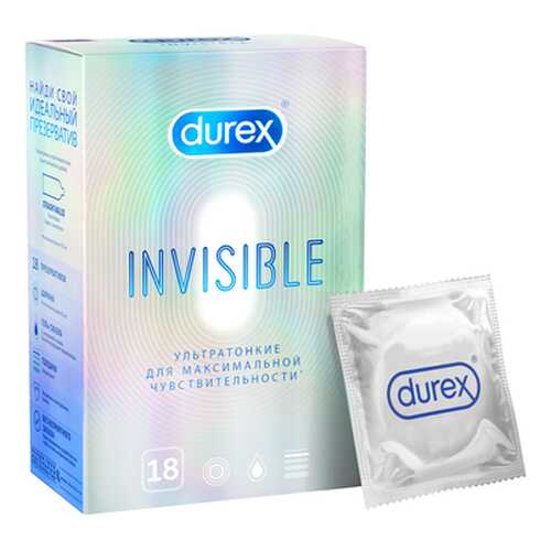 Презервативы Durex Invisible 18 шт. в Mirra