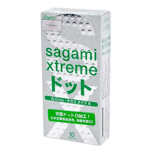Презервативы Sagami Xtreme Type-E с точками 10 шт. в Mirra