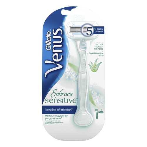 Бритва Gillette Venus Sensitive + сменная кассета 1 шт в Mirra