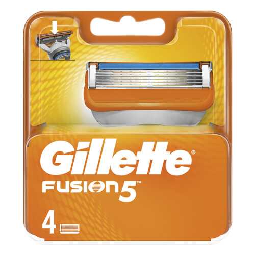 Сменные кассеты Gillette Fusion5 4 шт в Mirra