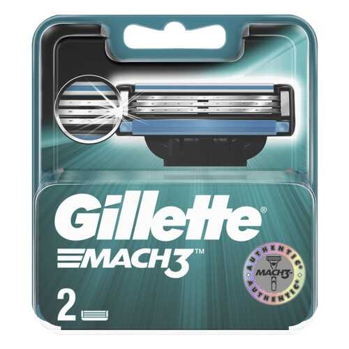 Сменные кассеты Gillette Mach3 2 шт в Mirra