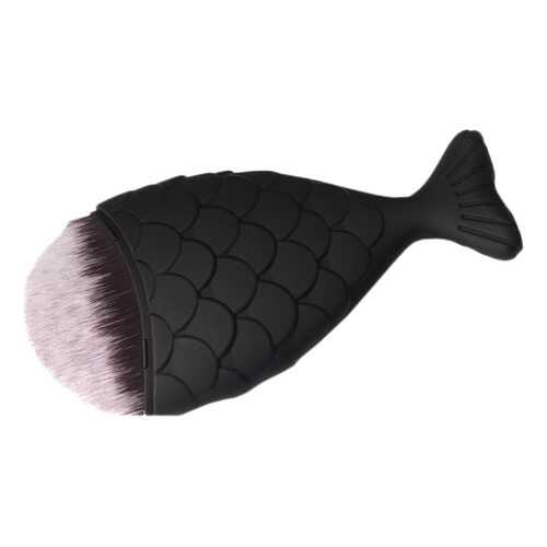 Кисть для макияжа TNL Professional Рыбка Черная матовая M в Mirra