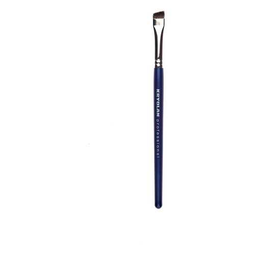 Кисть для визажа из имитации мангуста со скосом №10К (Цв: Blue)/Kryolan/10M-3M24K0-Blue в Mirra