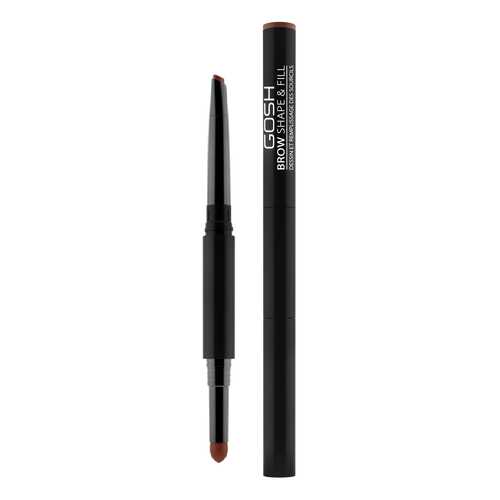 Карандаш и пудра для бровей 2-в-1 Gosh Brow Shape and Fill 001 Brown в Mirra