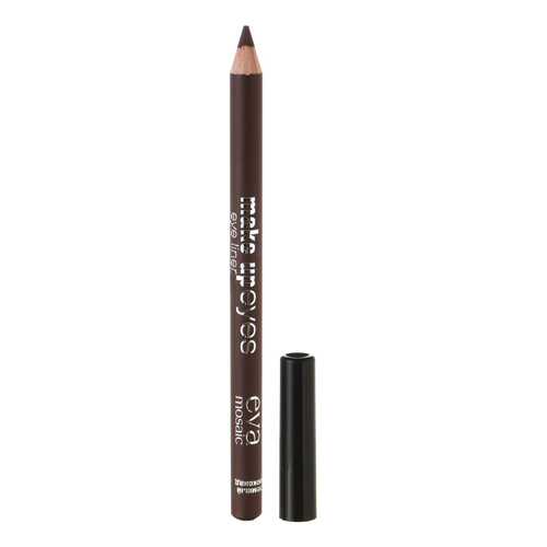 Карандаш для глаз Eva Mosaic Make Up Eyes Темный шоколад 1,1 г в Mirra