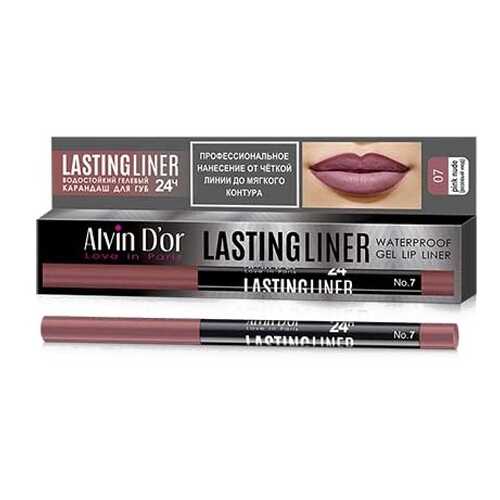 Карандаш для губ Alvin D`or Lastingliner, тон 07 в Mirra