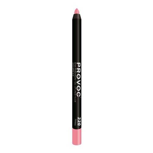 Карандаш для губ Provoc Gel Lip Liner Pinkey 220 Розово-бежево-лососевый 9 г в Mirra