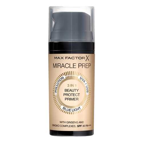 Основа для макияжа Max Factor Miracle Beauty 3-in-1 Prep Primer Blue Light 30 мл в Mirra
