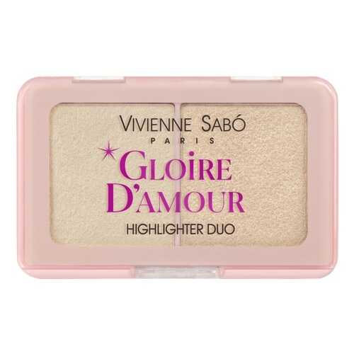 Палетка хайлайтеров Vivienne Sabo Gloire d'amour мини тон 01 светло-розовый в Mirra