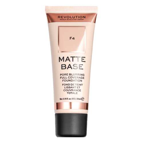 Тональный крем Makeup Revolution Matte Base Foundation F4 в Mirra