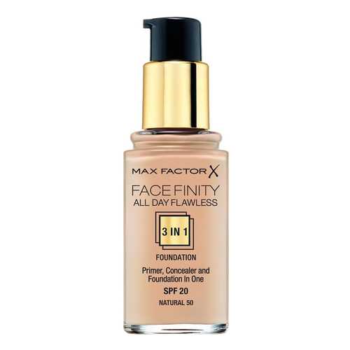 Тональный крем Max Factor Facefinity All Day Flawless 50 Natural в Mirra
