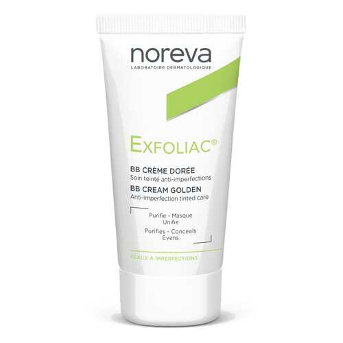Тональный крем Noreva Exfoliac Golden Tinted Anti-Imperfections Treatment 30 мл в Mirra