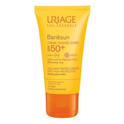Тональный крем Uriage Bariesun SPF 50+ Золотистый 50 мл в Mirra