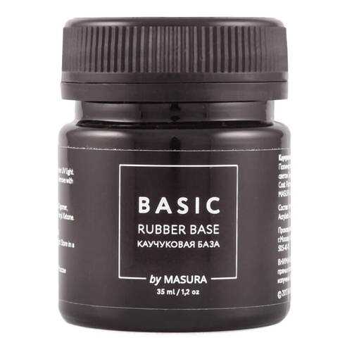 Каучуковая база для ногтей Masura Basic Прозрачная 35 мл в Mirra