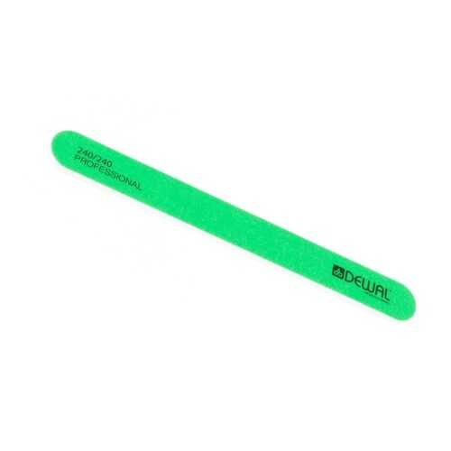 Пилка Dewal Neon прямая, зеленая, 240/240 в Mirra