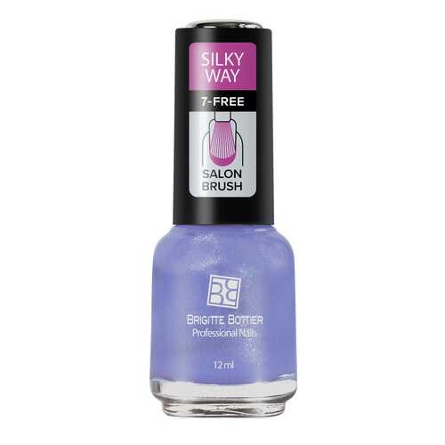 Лак для ногтей Brigitte Bottier Silky Way тон 575 сиренево-голубой, 12мл в Mirra