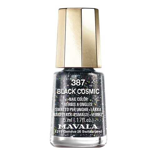 Лак для ногтей MAVALA Switzerland Cosmic Collection Nail Color 387 Black Cosmic 5 мл в Mirra