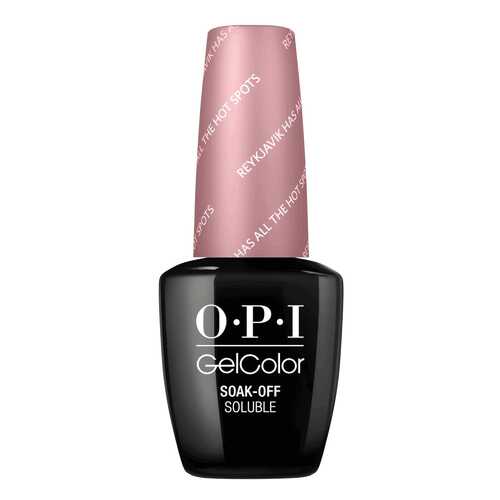 Лак для ногтей OPI Iceland GelColor Reykjavik Has All the Hot Spots 15 мл в Mirra