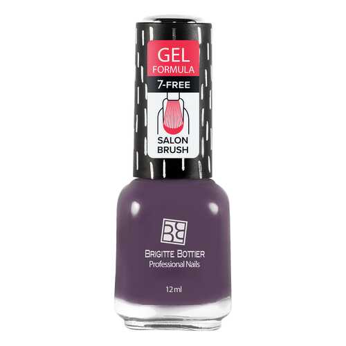 Лак с гелевым эффектом Brigitte Bottier Gel Formula тон 17 черника со сливками, 12 мл в Mirra