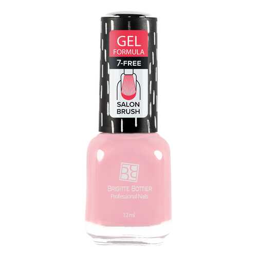 Лак с гелевым эффектом Brigitte Bottier Gel Formula тон 68 розовый беж, 12 мл в Mirra