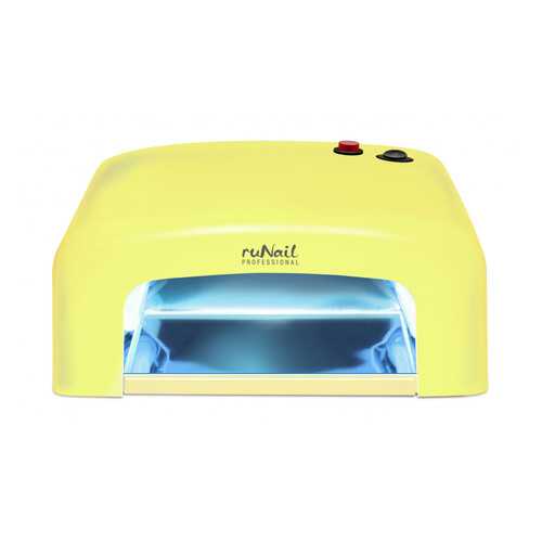 Лампа ruNail, UV, модель GL-515, 36W, желтая (электронная) в Mirra