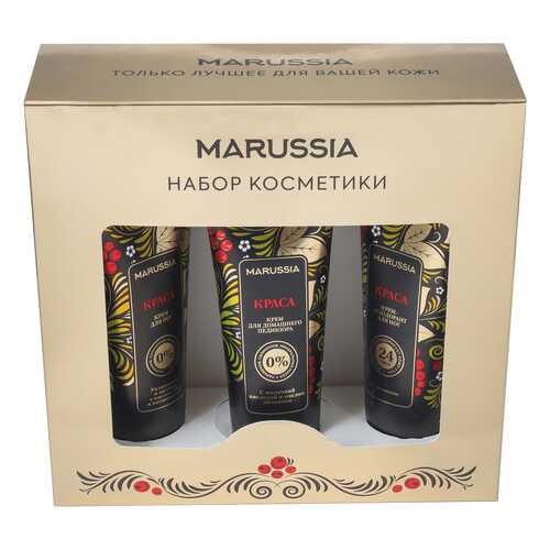 Набор Marussia Золотой набор для ухода за кожей ног в Mirra