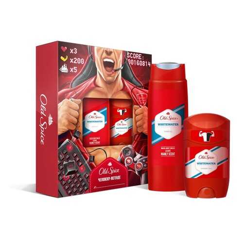 Подарочный набор OLD SPICE Дезодорант WhiteWater 50мл + Гель для душа WhiteWater 250мл в Mirra