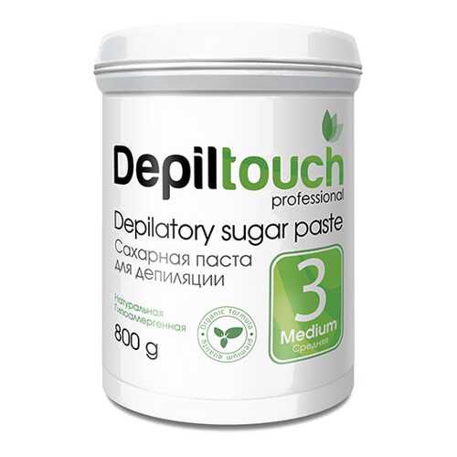 Сахарная паста для депиляции Depiltouch Depilatory Sugar Paste Medium №3 средняя, 800 гр в Mirra