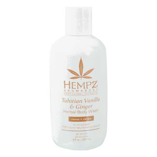 Гель для душа Hempz Tahitian Vanilla & Ginger Herbal Body Wash 237 мл в Mirra