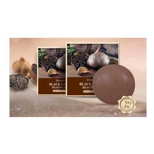 Косметическое мыло Deoproce Black Garlic Soap в Mirra