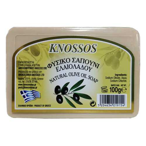 Мыло натуральное Knossos оливковое 100 г в Mirra