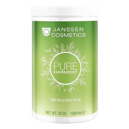 Скраб для тела Janssen Cosmetics Well Being Body Scrub 1000 мл в Mirra