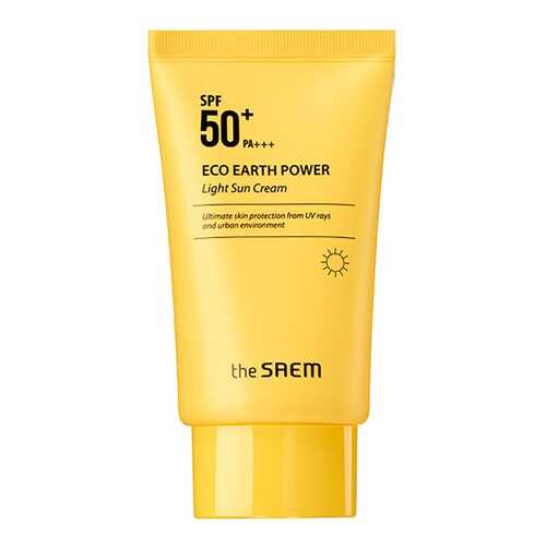 Солнцезащитное средство The Saem Eco Earth Power Light Sun Cream 50 мл в Mirra