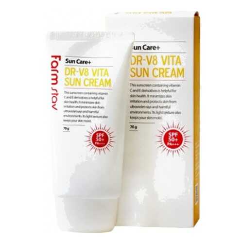Солнцезащитный крем FarmStay DR-V8 Vita Sun Cream SPF 50/PA+++ в Mirra