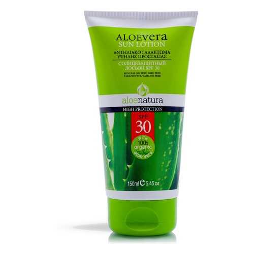 Солнцезащитный крем-лосьон для тела Aloenatura SPF30, 150мл в Mirra