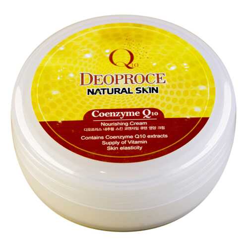 Крем для тела Deoproce Natural Skin Coenzyme Q10 Nourishing Cream 100 г в Mirra