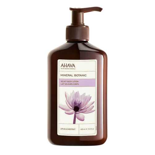 Молочко для тела Ahava Mineral Botanic Lotus Flower & Chestnut 400 мл в Mirra