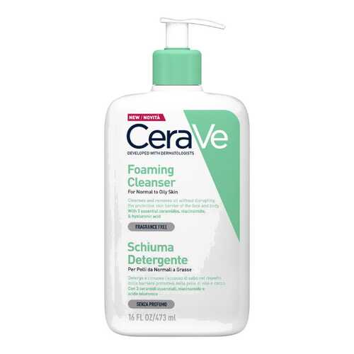 Гель для умывания CeraVe Foaming Cleanser 473 мл в Mirra