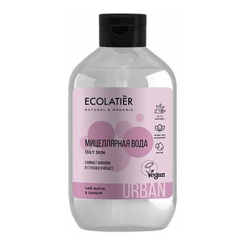 Мицеллярная вода Ecolatier Urban Чай матча и бамбук 400 мл в Mirra