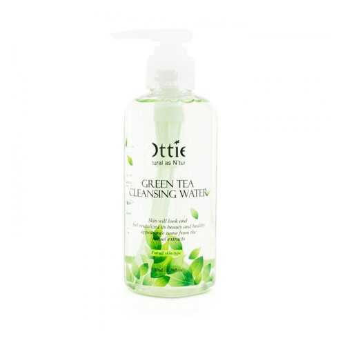 Очищающая вода с зеленым чаем Ottie green tea cleansing water 200 мл в Mirra