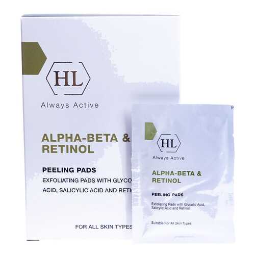 Отшелушивающие салфетки Holy Land Peeling Pads Alpha-Beta & Retinol 24 шт в Mirra
